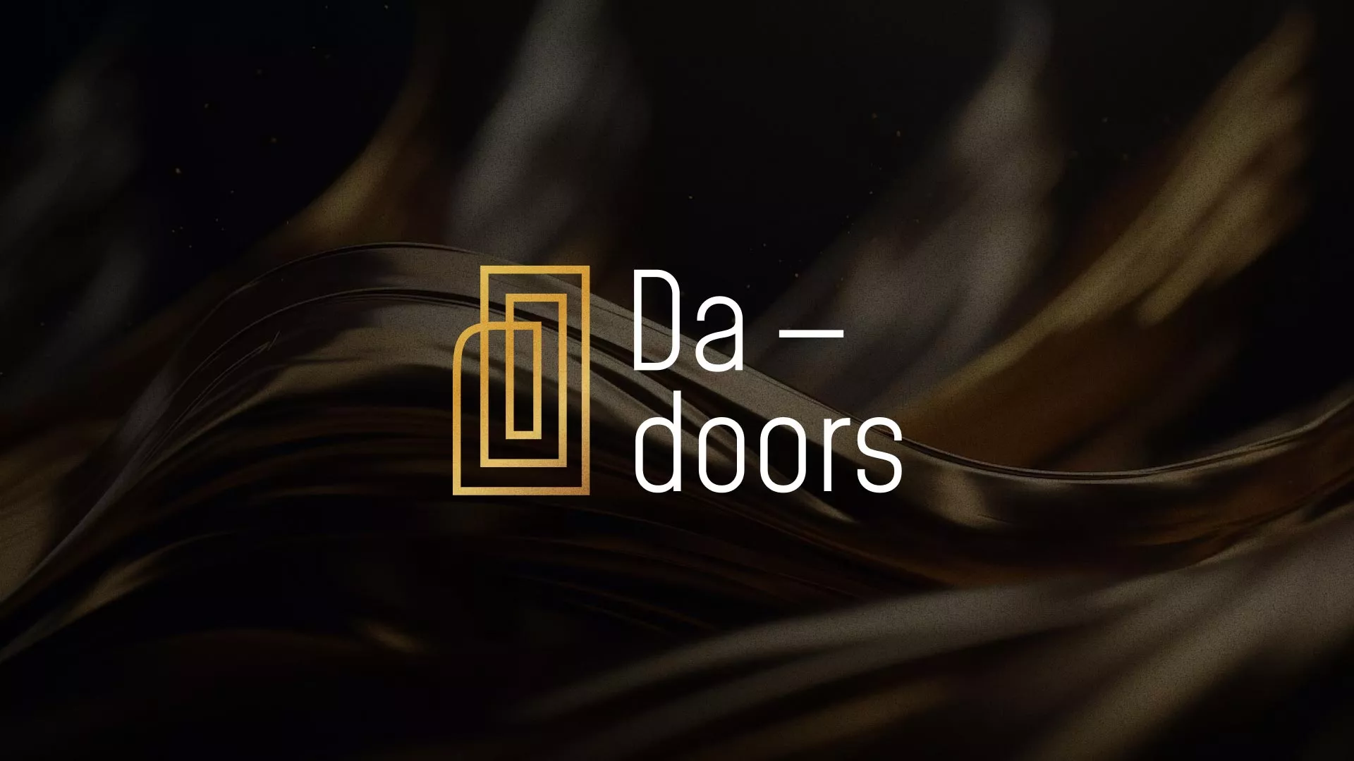 Разработка логотипа для компании «DA-DOORS» в Шиханах